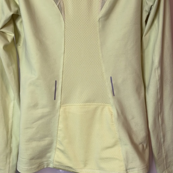Lucytech Quarter Zip Athletic Top Chartreuse. - Picture 11 of 12
